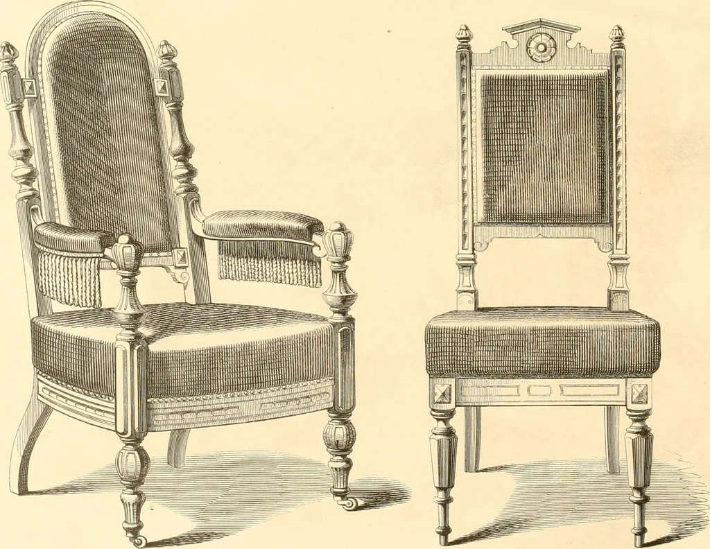 An illustration from The Cabinet maker's album;, 1871, leaf 29