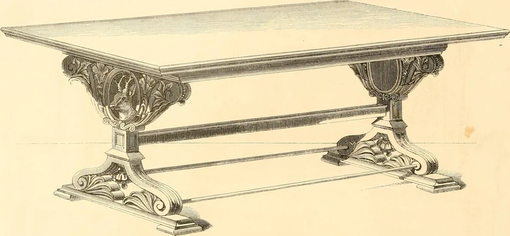 An illustration from The Cabinet maker's album;, 1871, leaf 31