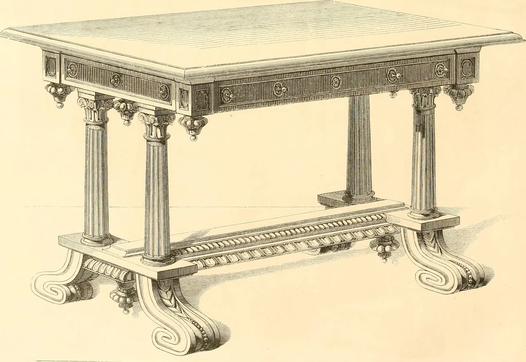 An illustration from The Cabinet maker's album;, 1871, leaf 31