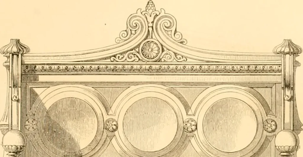 An illustration from The Cabinet maker's album;, 1871, leaf 32