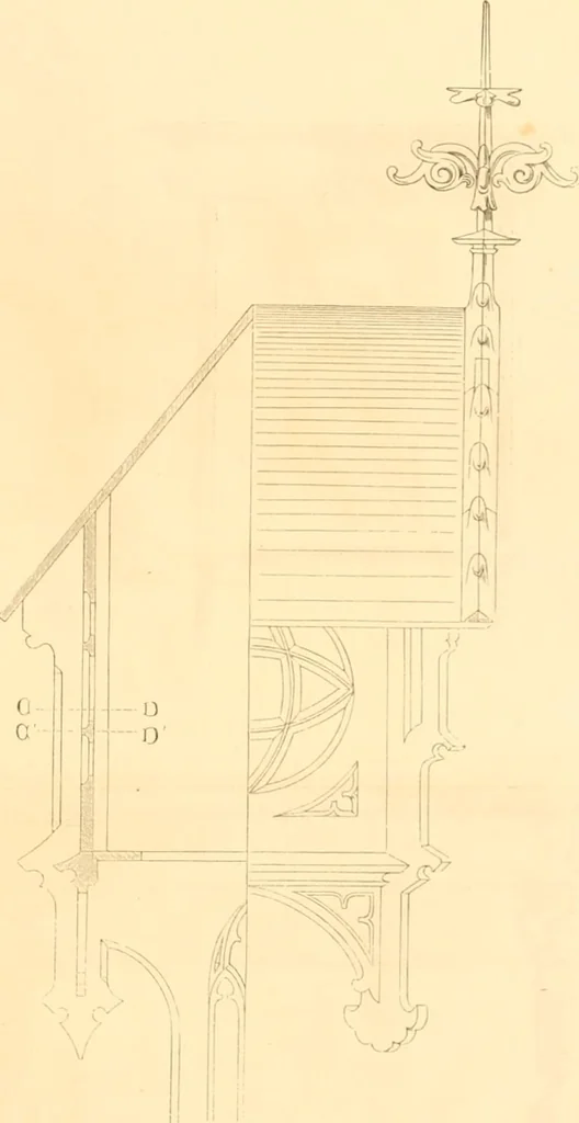 An illustration from The Cabinet maker's album;, 1871, leaf 36