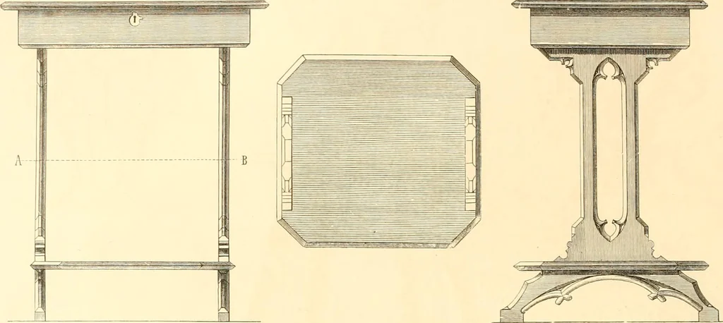 An illustration from The Cabinet maker's album;, 1871, leaf 37