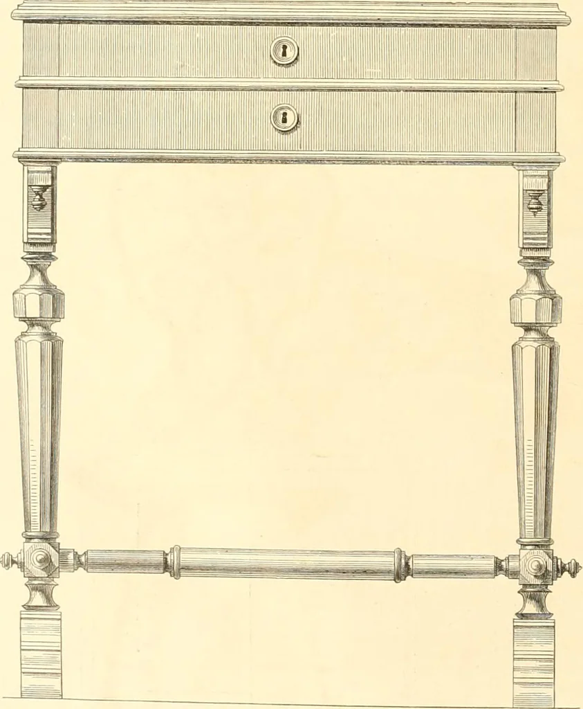 An illustration from The Cabinet maker's album;, 1871, leaf 37