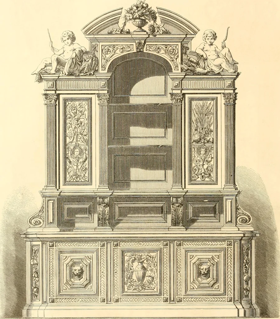 An illustration from The Cabinet maker's album;, 1871, leaf 39