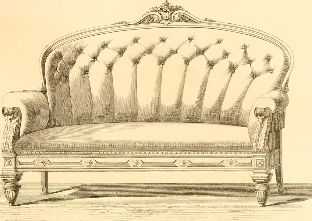 An illustration from The Cabinet maker's album;, 1871, leaf 50