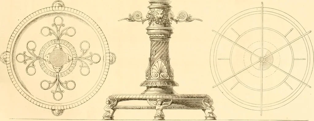 An illustration from The Cabinet maker's album;, 1871, leaf 56