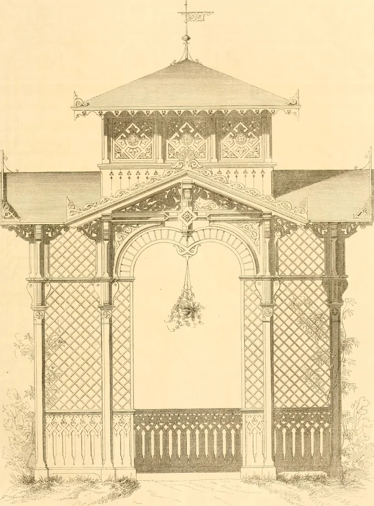 An illustration from The Cabinet maker's album;, 1871, leaf 60