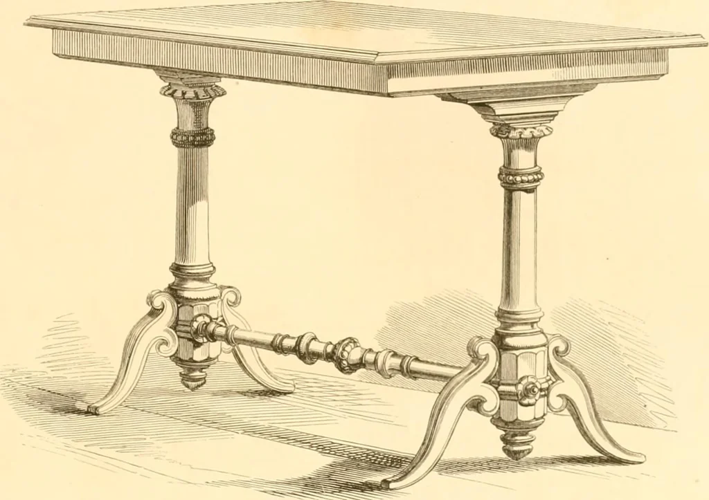 An illustration from The Cabinet maker's album;, 1871, leaf 66