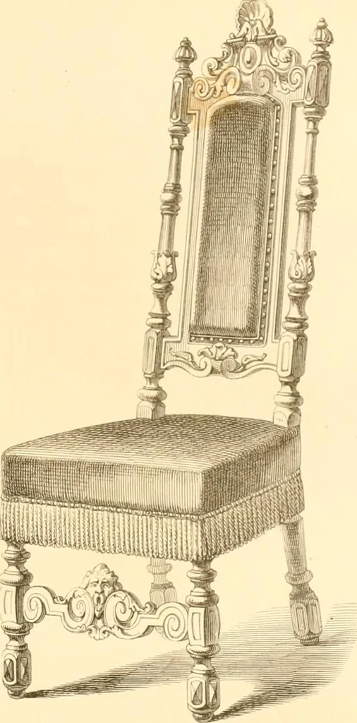 An illustration from The Cabinet maker's album;, 1871, leaf 68