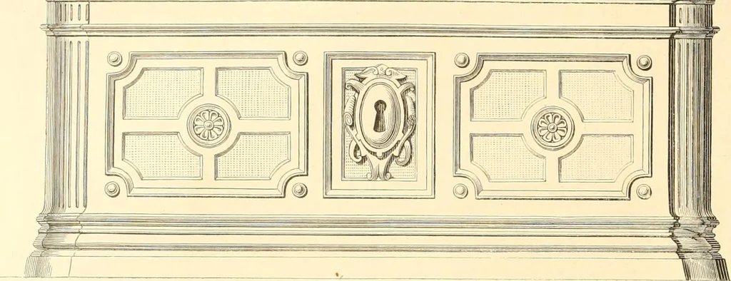 An illustration from The Cabinet maker's album;, 1871, leaf 69