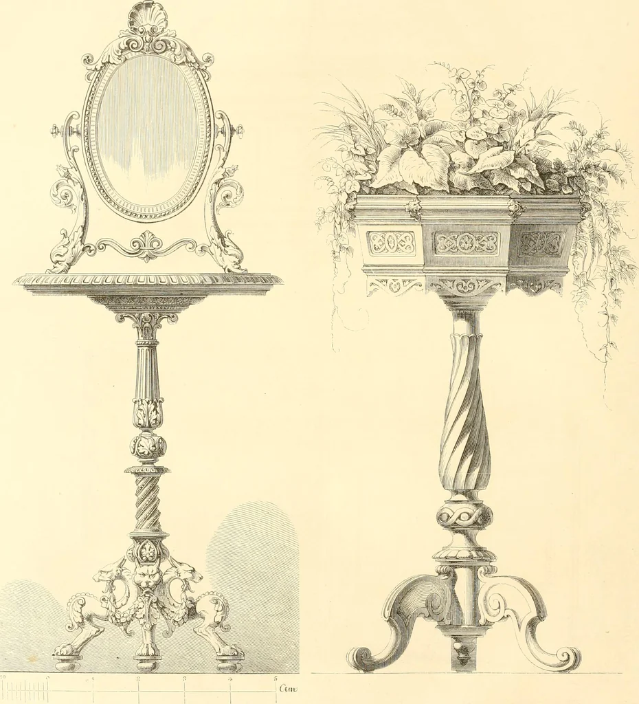 An illustration from The Cabinet maker's album;, 1871, leaf 71