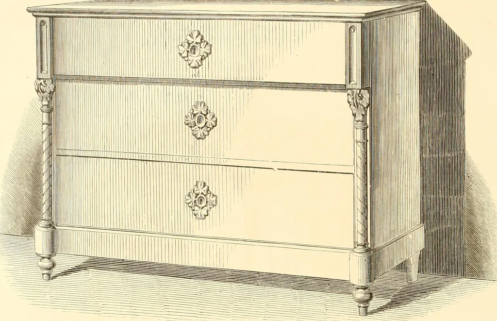An illustration from The Cabinet maker's album;, 1871, leaf 73