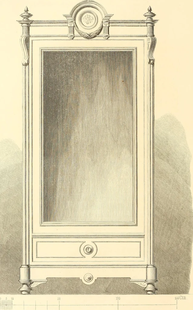 An illustration from The Cabinet maker's album;, 1871, leaf 75
