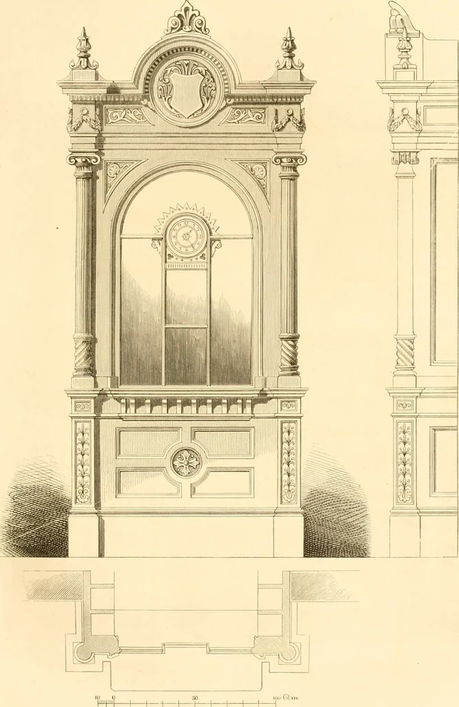 An illustration from The Cabinet maker's album;, 1871, leaf 78