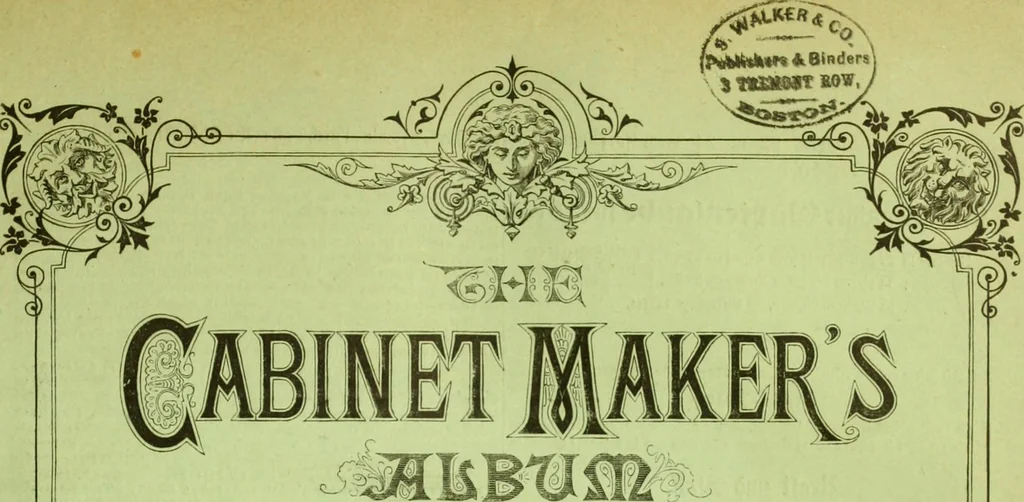 An illustration from The Cabinet maker's album;, 1871, leaf 8