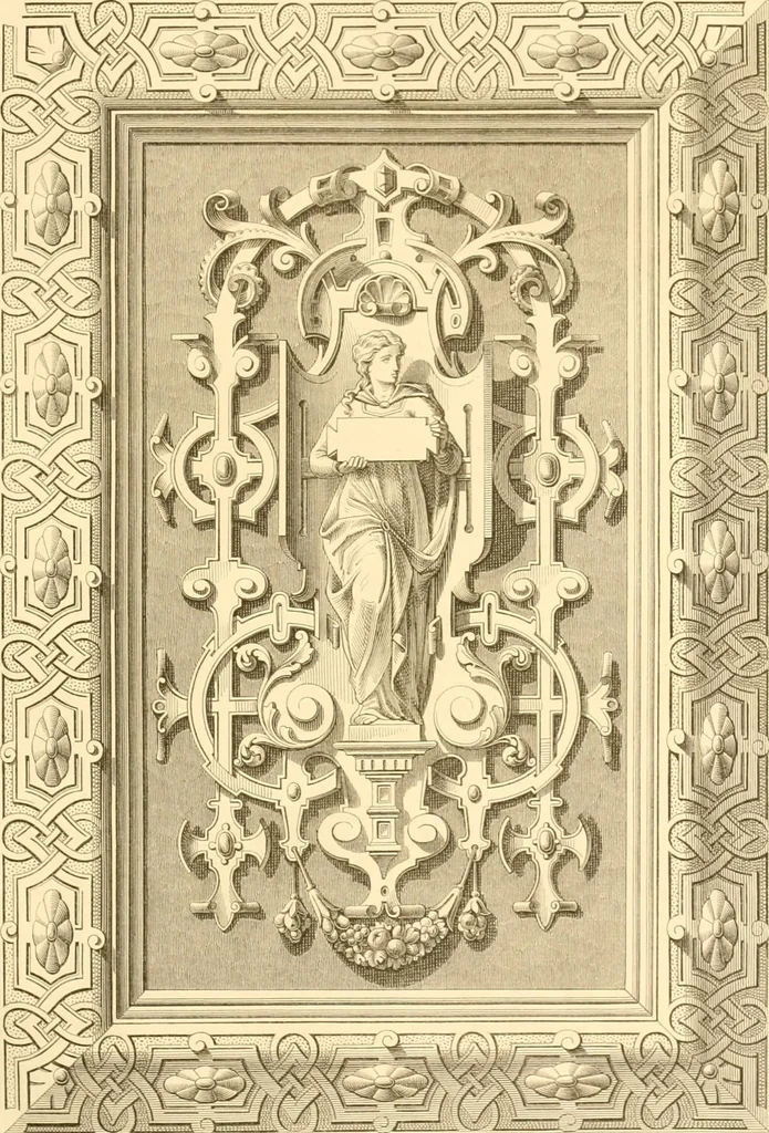 An illustration from The Cabinet maker's album;, 1871, leaf 82