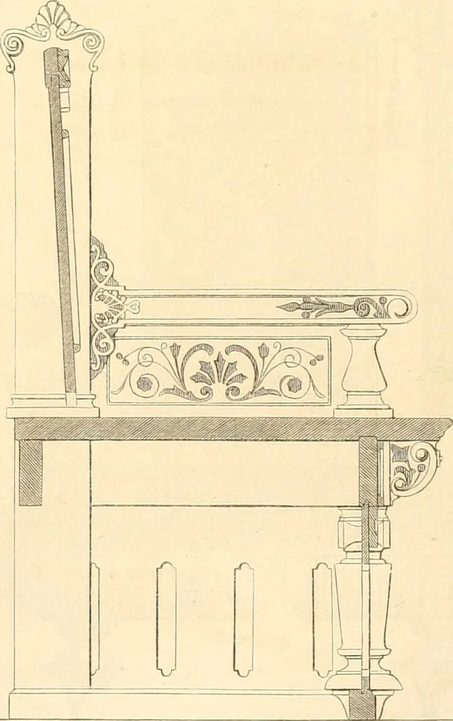 An illustration from The Cabinet maker's album;, 1871, leaf 85