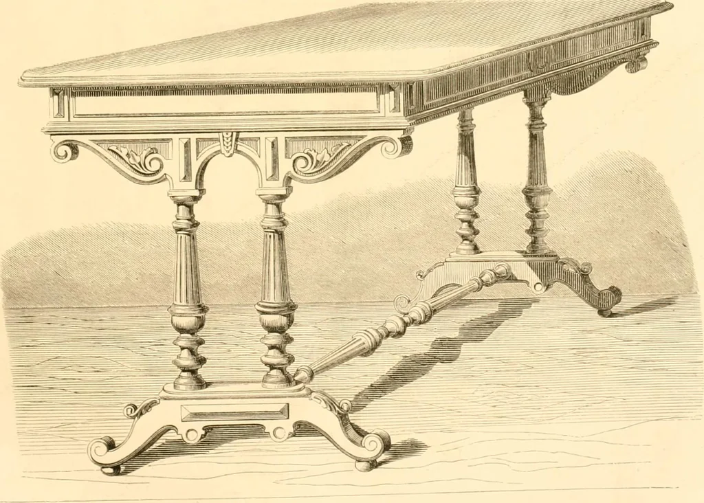 An illustration from The Cabinet maker's album;, 1871, leaf 86