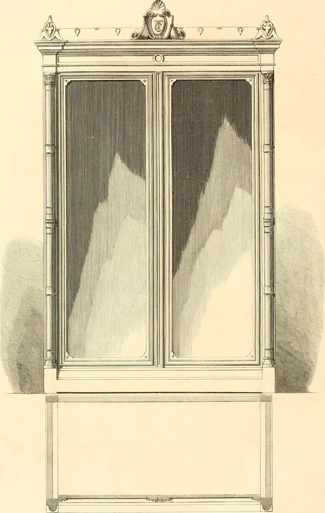 An illustration from The Cabinet maker's album;, 1871, leaf 89