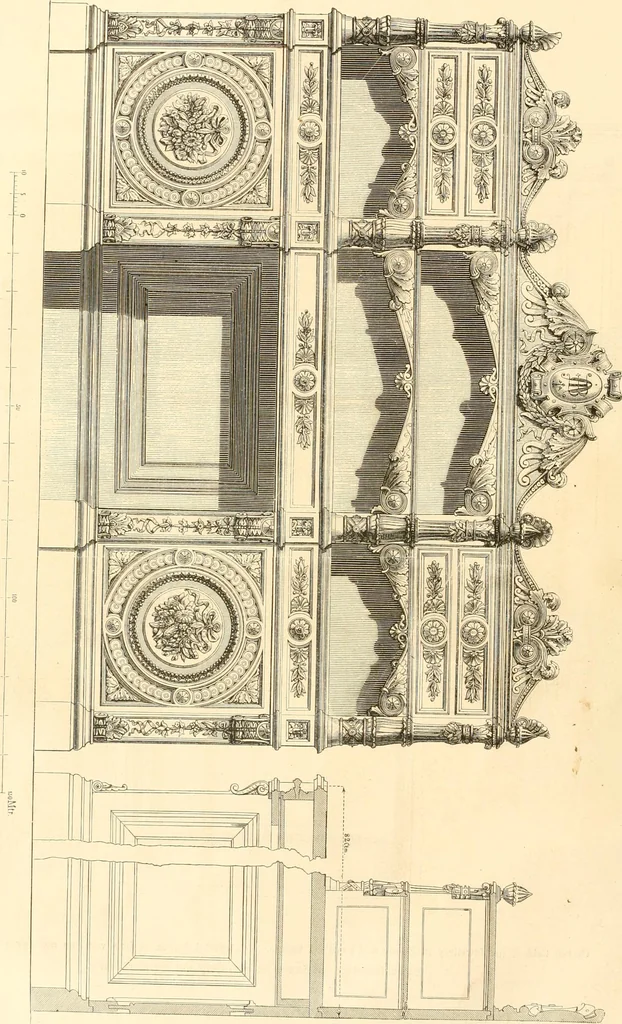An illustration from The Cabinet maker's album;, 1871, leaf 93