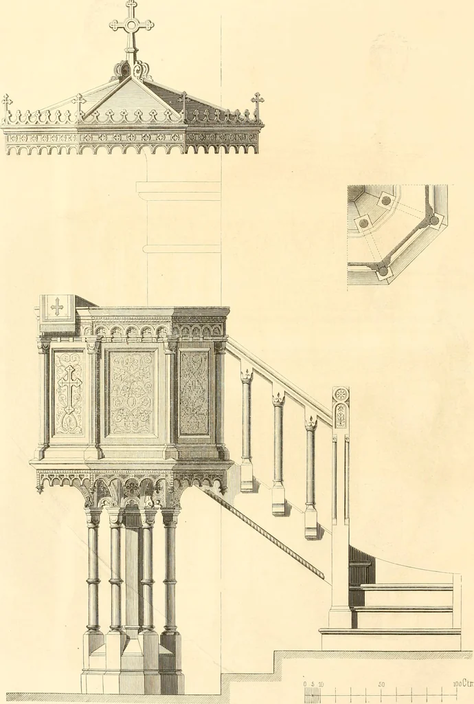 An illustration from The Cabinet maker's album;, 1871, leaf 95