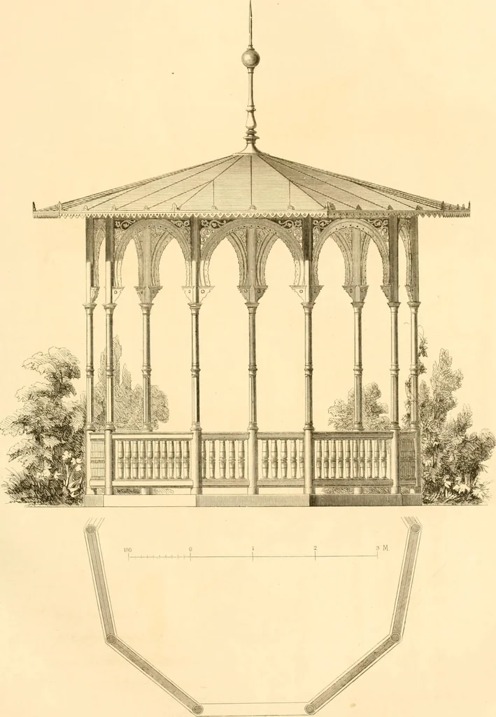 An illustration from The Cabinet maker's album;, 1871, leaf 96