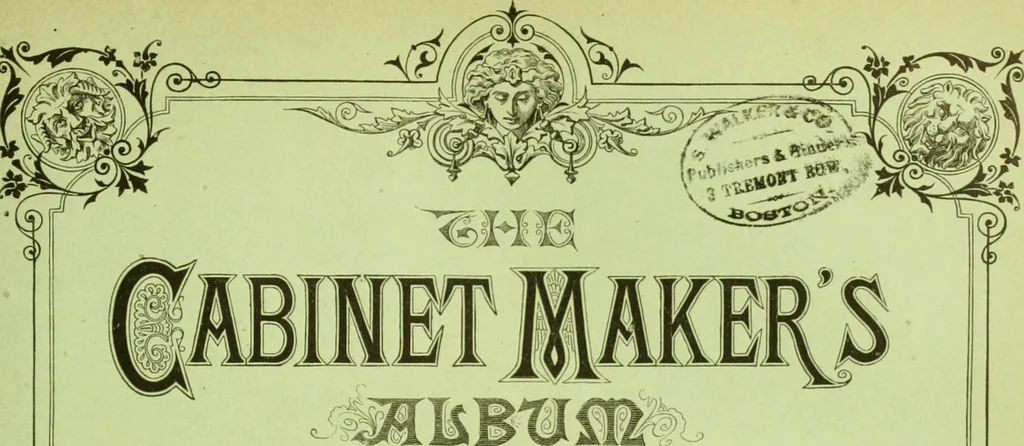 An illustration from The Cabinet maker's album;, 1871, leaf 98