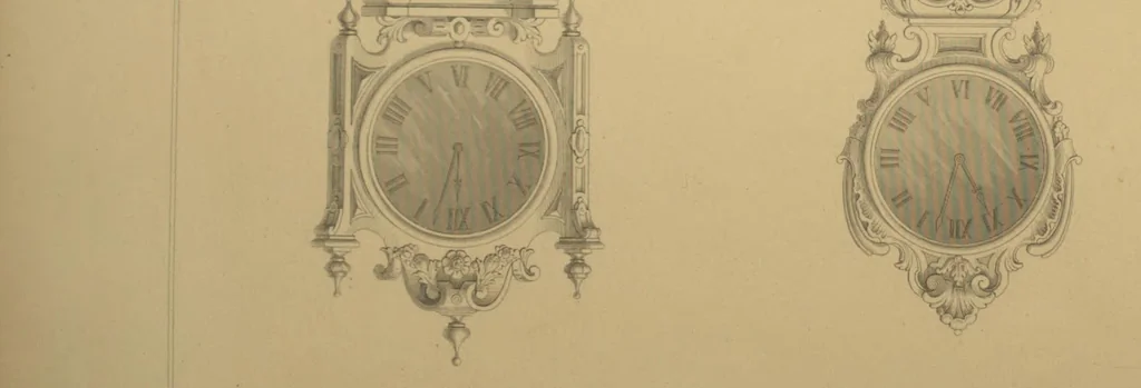 An illustration from The Cabinet-Maker's Assistant, a series of original designs for modern furniture, with descriptions and details of construction, preceded by practical observations on the materials and manufacture of cabinet-work, and instructions in drawing adapted to the trade, 1853, leaf 28