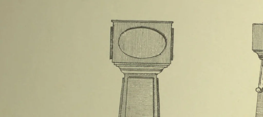 An illustration from The cabinet maker and upholsterer's guide; or, Repository of designs for every article of household furniture .., 1897, leaf 280