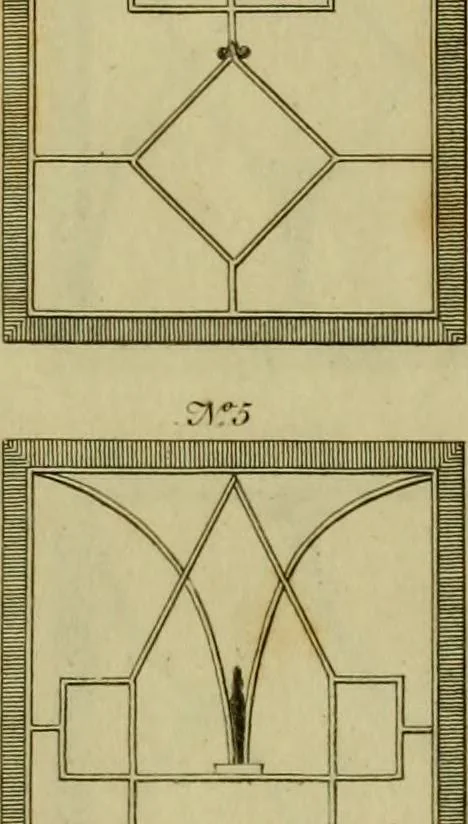 An illustration from The cabinet-maker and upholsterer's drawing-book : in four parts, 1802, leaf 396