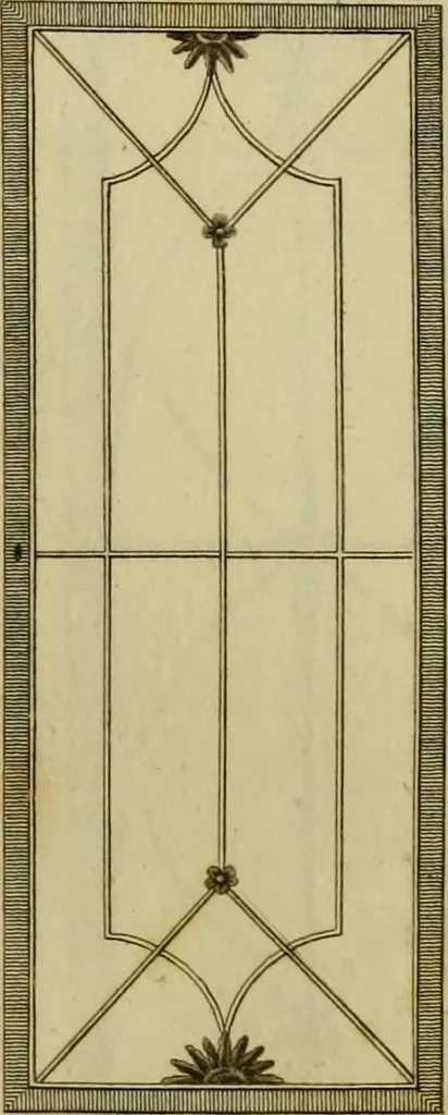 An illustration from The cabinet-maker and upholsterer's drawing-book : in four parts, 1802, leaf 396