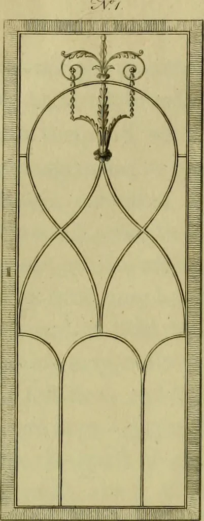 An illustration from The cabinet-maker and upholsterer's drawing-book : in four parts, 1802, leaf 398