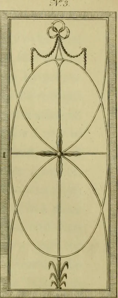 An illustration from The cabinet-maker and upholsterer's drawing-book : in four parts, 1802, leaf 398