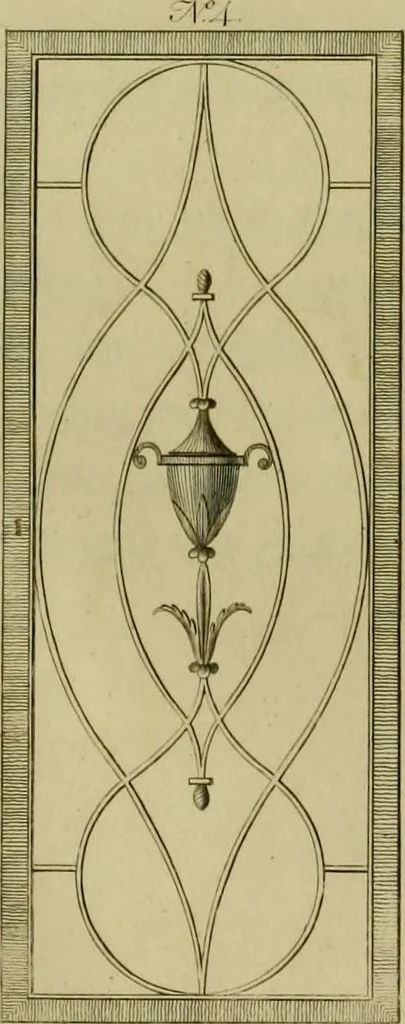 An illustration from The cabinet-maker and upholsterer's drawing-book : in four parts, 1802, leaf 398