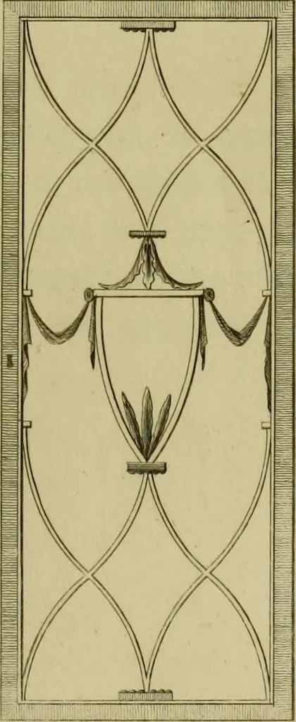 An illustration from The cabinet-maker and upholsterer's drawing-book : in four parts, 1802, leaf 398