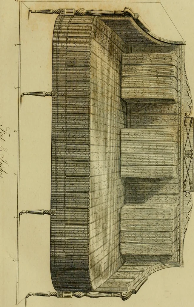 An illustration from The cabinet-maker and upholsterer's drawing-book : in four parts, 1802, leaf 444