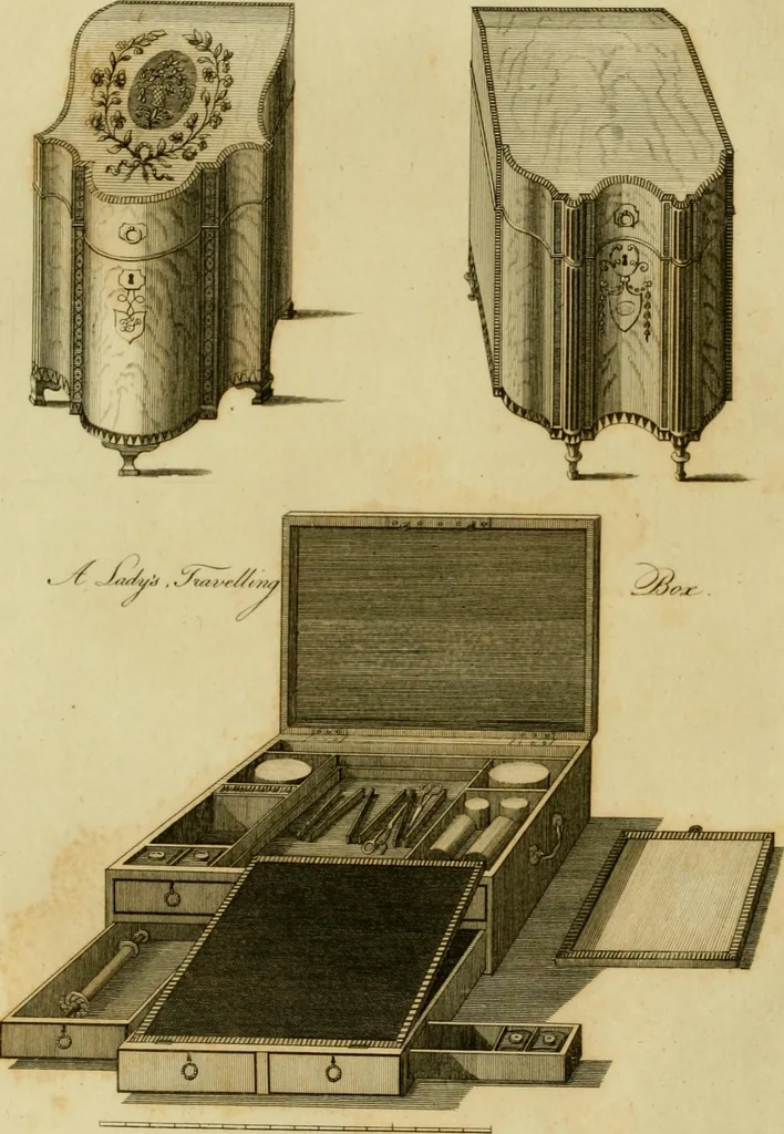 An illustration from The cabinet-maker and upholsterer's drawing-book : in four parts, 1802, leaf 453