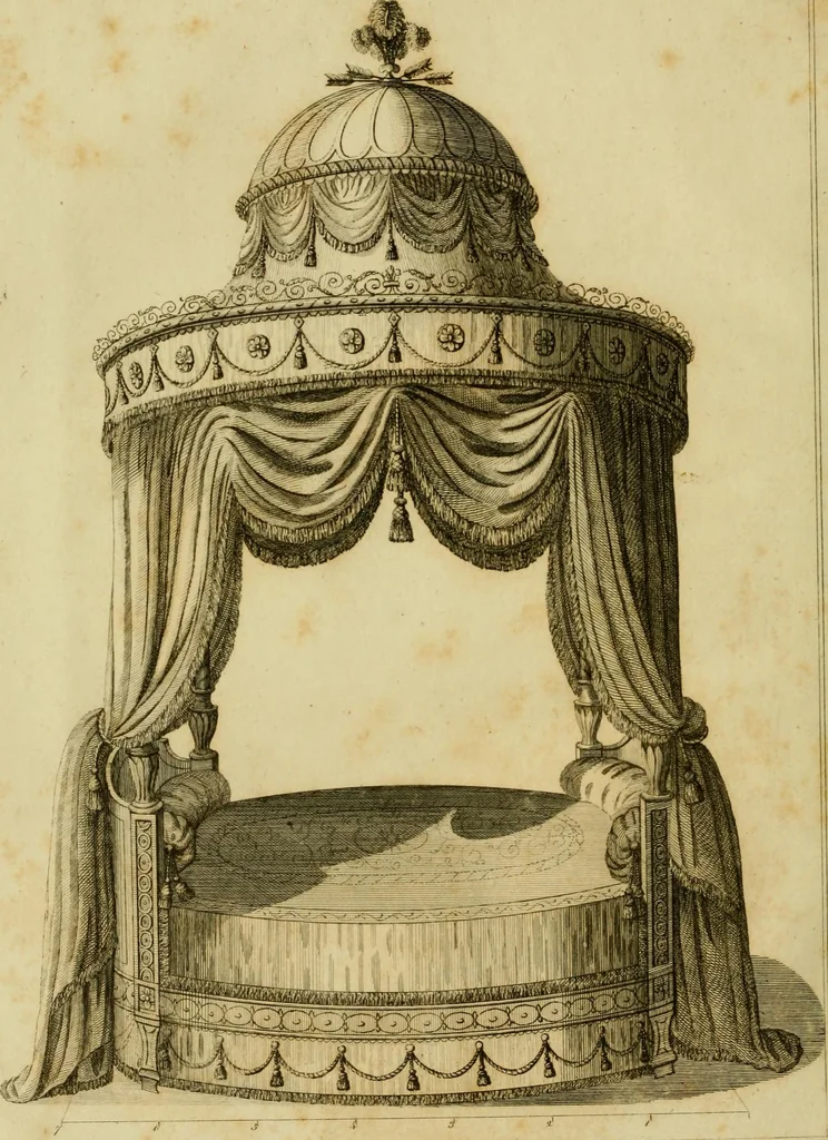 An illustration from The cabinet-maker and upholsterer's drawing-book : in four parts, 1802, leaf 553