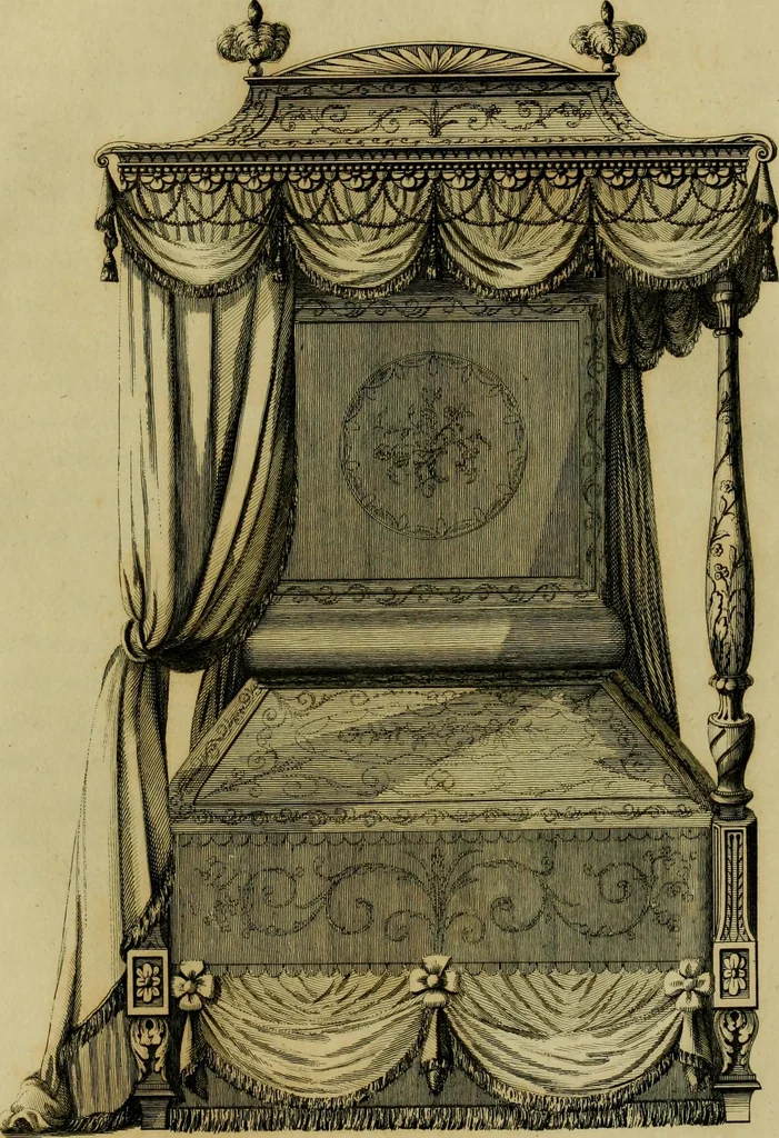 An illustration from The cabinet-maker and upholsterer's drawing-book : in four parts, 1802, leaf 580