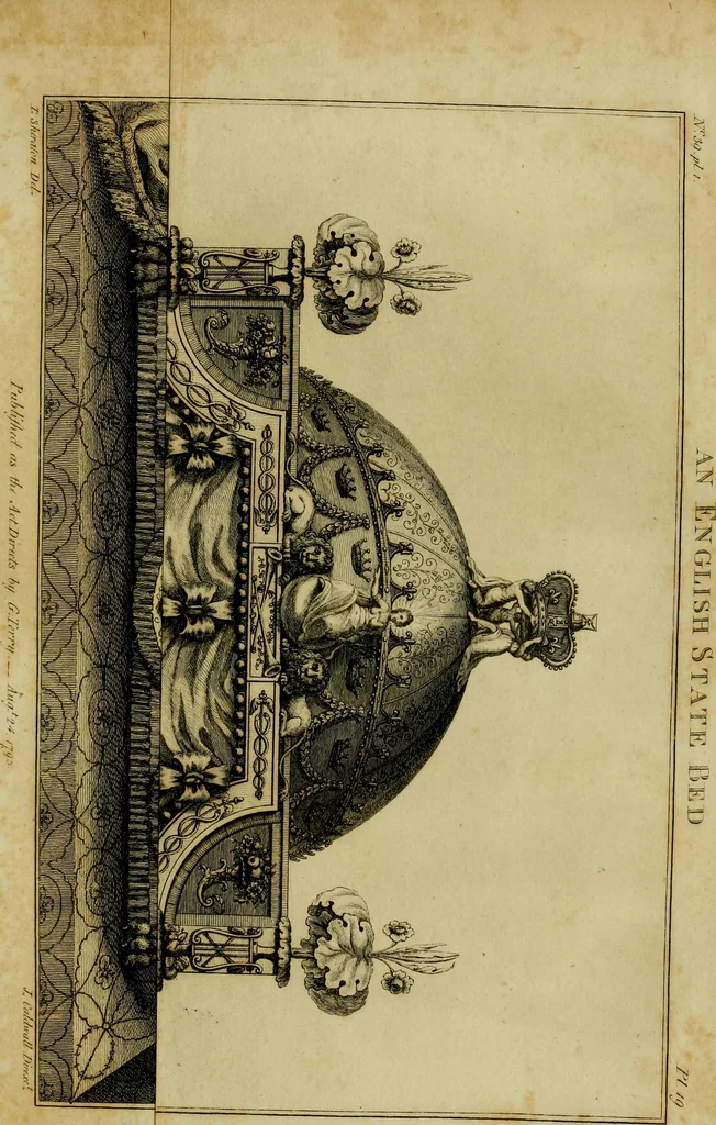 An illustration from The cabinet-maker and upholsterer's drawing-book : in four parts, 1802, leaf 612