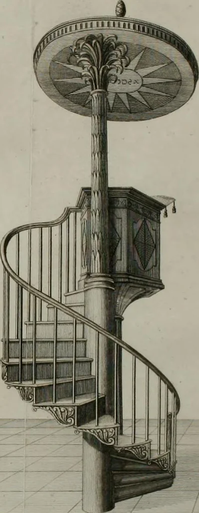 An illustration from The cabinet-maker and upholsterer's drawing-book : in four parts, 1802, leaf 645
