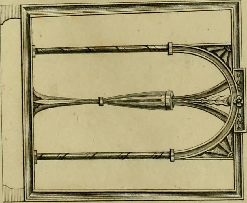 An illustration from The cabinet-maker and upholsterer's drawing-book : in four parts, 1802, leaf 646