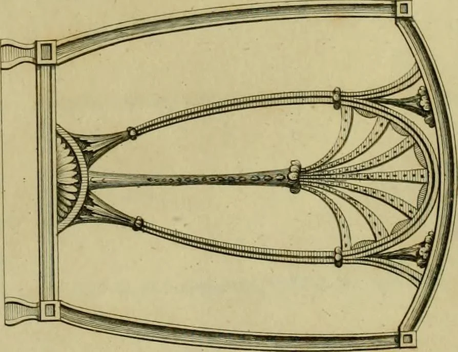 An illustration from The cabinet-maker and upholsterer's drawing-book : in four parts, 1802, leaf 646
