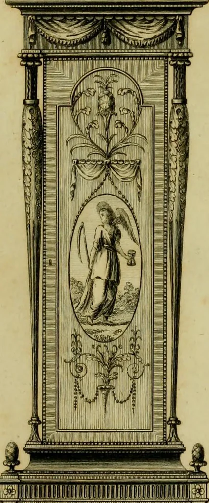 An illustration from The cabinet-maker and upholsterer's drawing-book : in four parts, 1802, leaf 652