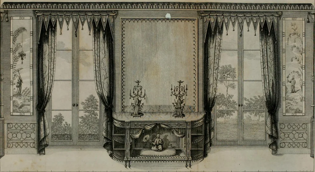 An illustration from The cabinet-maker and upholsterer's drawing-book : in four parts, 1802, leaf 661