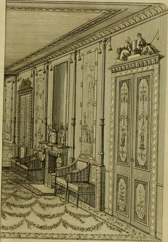 An illustration from The cabinet-maker and upholsterer's drawing-book : in four parts, 1802, leaf 662