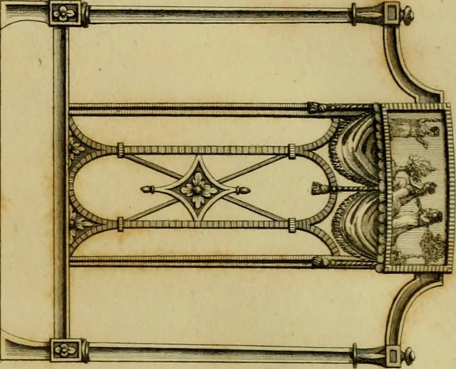 An illustration from The cabinet-maker and upholsterer's drawing-book : in four parts, 1802, leaf 676