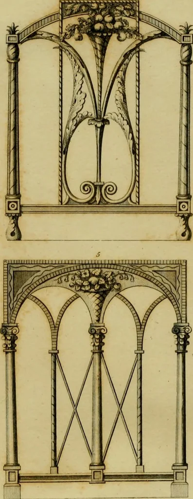 An illustration from The cabinet-maker and upholsterer's drawing-book : in four parts, 1802, leaf 676