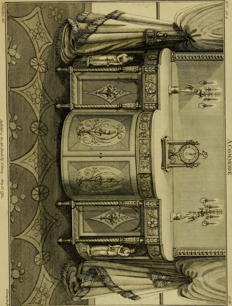 An illustration from The cabinet-maker and upholsterer's drawing-book : in four parts, 1802, leaf 682