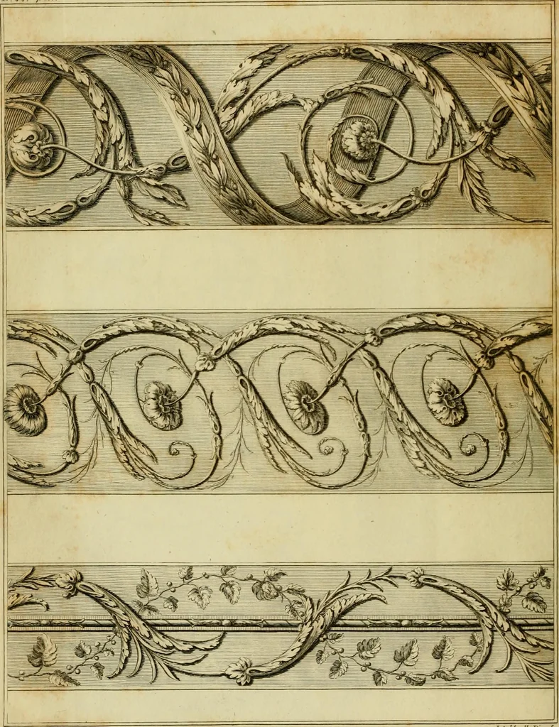 An illustration from The cabinet-maker and upholsterer's drawing-book : in four parts, 1802, leaf 713